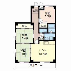 エリシオン宝塚 0201号室