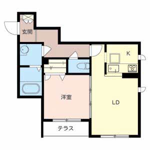 Ｗｉｎｄ　ＶａｌｌｅｙⅢ番館 0105号室