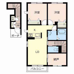 シャーメゾン紀泉 0201号室