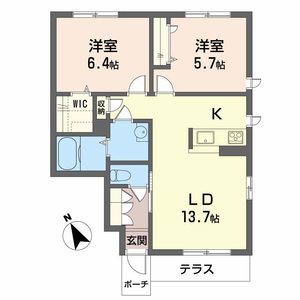 シャーメゾンＨＡＮＡ 0102号室
