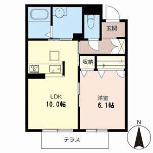 フェリーチェ 0102号室