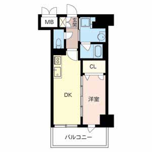 Ｖｉｌｌａ　Ｗｉｓｔｅｒｉａ 0603号室