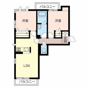 シャーメゾン天王山 B301号室