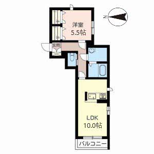 Ｓｔａｒ　ｔｗｏ 0201号室