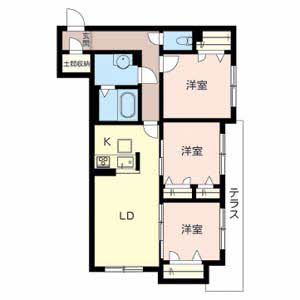 シャーメゾン榎 0101号室
