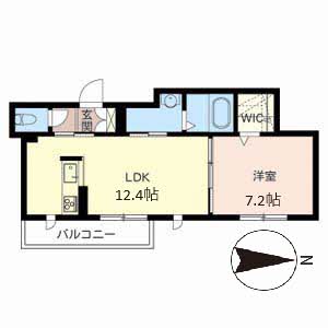シャーメゾン中路 0202号室