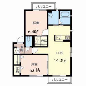 シャーメゾン　カルチェラタン B302号室