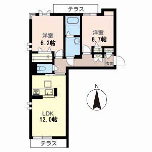 クレアール吉祥院 0105号室