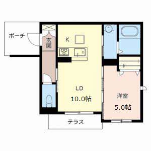 リブレ・Ⅱ 0102号室