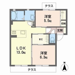 シャルマン　ワイキューブ B101号室