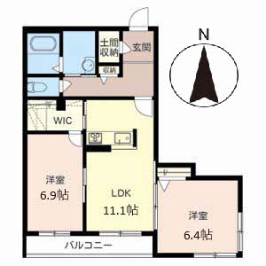 シャーメゾン　アミティエ 0303号室