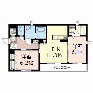 シャーメゾン　スパーツィオ 0302号室