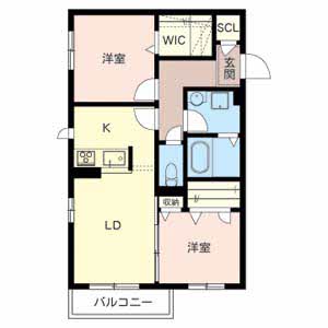 シャーメゾン・ＫＯＫＯＭＯ 0208号室