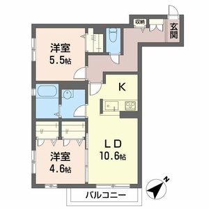 シャーメゾン・ＫＯＫＯＭＯ 0103号室