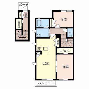 ルミエール・ヴェール C202号室