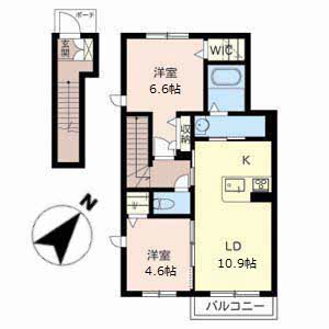 シャーメゾン　ココア 0203号室