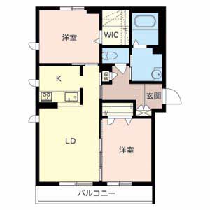 リッシュ　ベレオ　東香里 0206号室