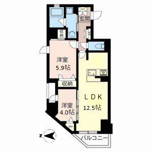 グランフェリシード 0902号室