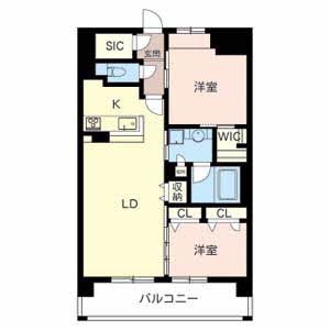 グレイスガーデン三国ヶ丘 0702号室