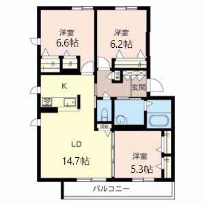 シャーメゾン・アルカディア　豊中本町 0302号室