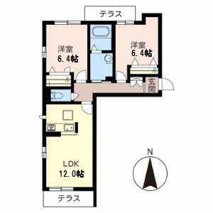 シャーメゾンＵＲＡＲＡ 0105号室
