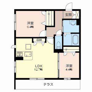 ＭＡＳＴ　ＣＯＵＲＴ　丸橋 B107号室