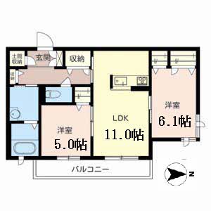 ＦＯＲＥＮＡ　生駒 0201号室