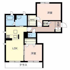 シャーメゾン春日 0105号室