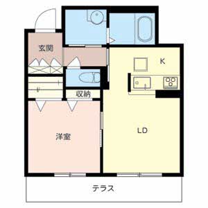 ブルーメ平野西 0102号室