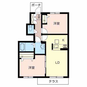 カンパニュラ 0102号室