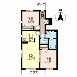 シャモニー 0102号室