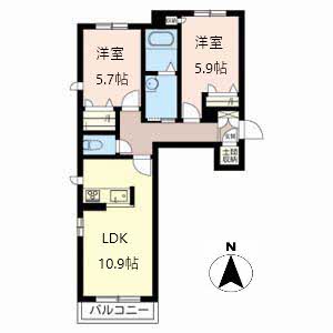 セント・リビエ祝園西一丁目 0203号室