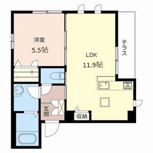 シャーメゾン上池田 0102号室