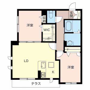 シャーメゾン・ジュネス 0103号室