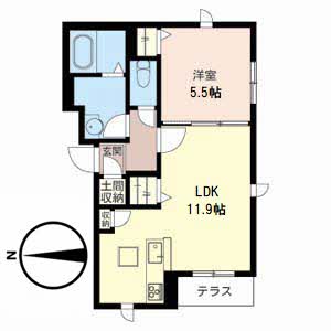 ロアールメゾンⅡ 0102号室