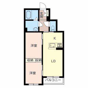 シャーメゾンＫ－Ⅳ 0202号室