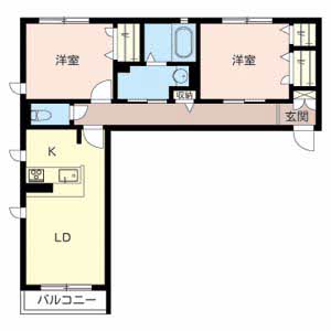 シャーメゾン新野辺 0202号室