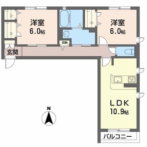シャーメゾン新野辺 0203号室