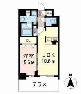 ＥＤＩＦＩＣＥ　ＮＡＮＡ 0102号室