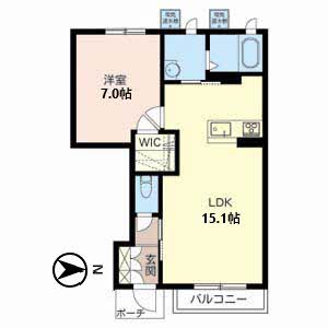 シャーメゾンｔｓｕｍｕｇｉ 0102号室