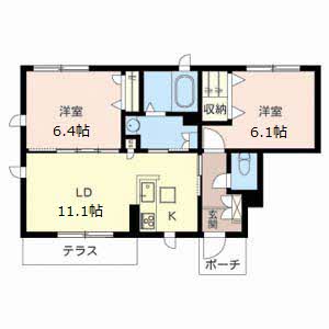 シャーメゾン東二見 0101号-4