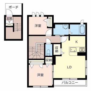 シャーメゾンＯ・Ｈ・Ｉ雲雀丘花屋敷 B201号室