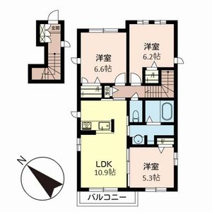 シャーメゾン山手井上 3201号室