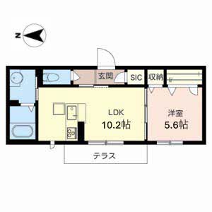 リボーン谷田 0102号室
