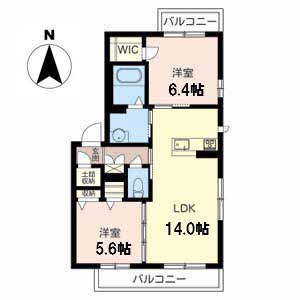 シャーメゾン フェリシテ四条 0201号-4