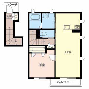 シャーメゾン横尾 0201号室