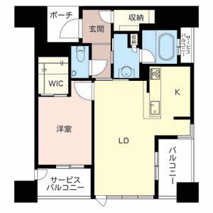 グランドメゾン京町堀タワー 2109号室