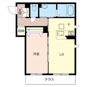 シャンドランジュ 0103号室