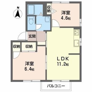 コーポ・アルバ 0206号室
