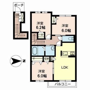 シャーメゾン　エスト 0205号室